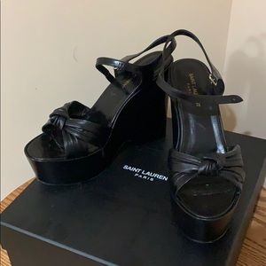 Beautiful YSL wedge sandals